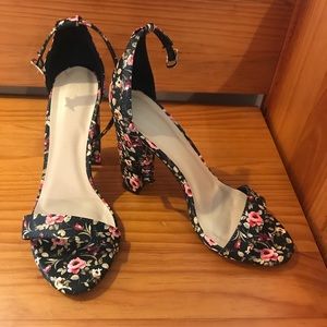 Floral heels
